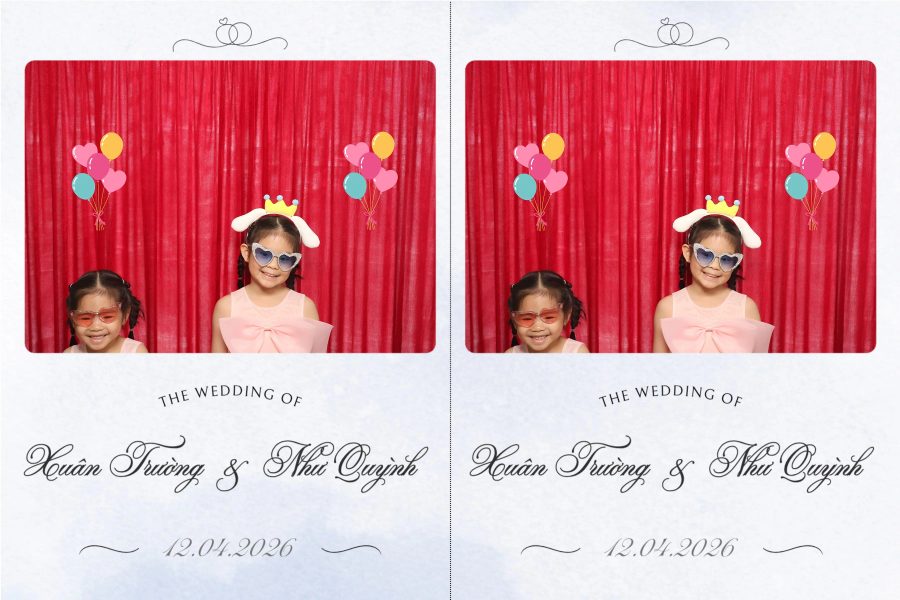 Chupbox Wedding Photobooth for Truong & Quynh at Luxury Palace