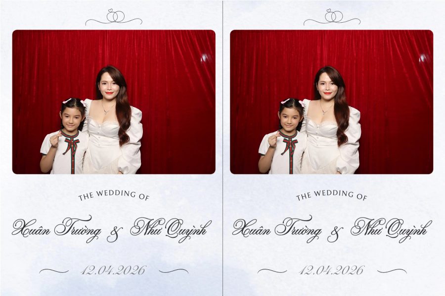 Chupbox Wedding Photobooth for Truong & Quynh at Luxury Palace
