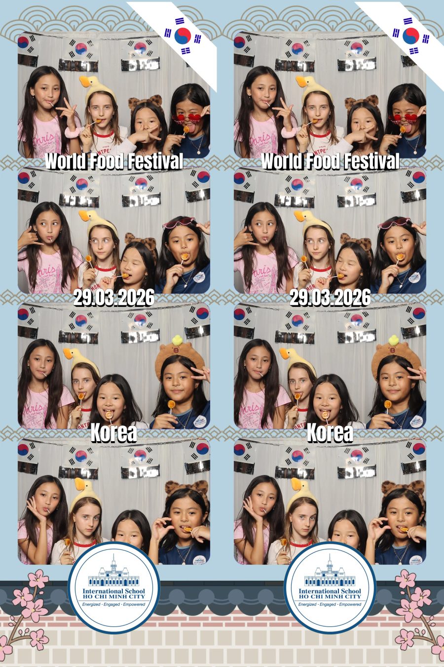 Chupbox Photobooth photos at International School HCMC (ISHCMC)