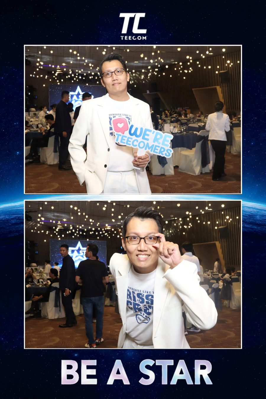 Chupbox Photobooth for Year-end party 2026 of Teecom at Capella Gallery Hall