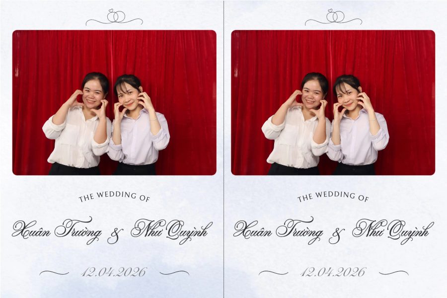 Chupbox Wedding Photobooth for Truong & Quynh at Luxury Palace