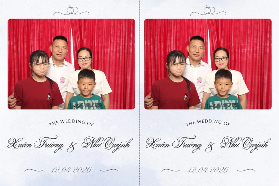 Chupbox Wedding Photobooth for Truong & Quynh at Luxury Palace