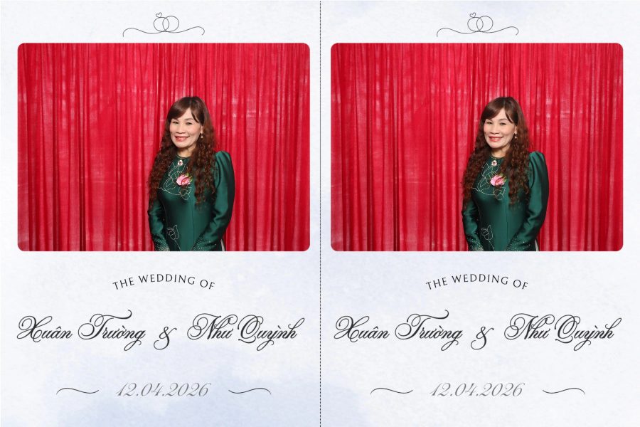 Chupbox Wedding Photobooth for Truong & Quynh at Luxury Palace