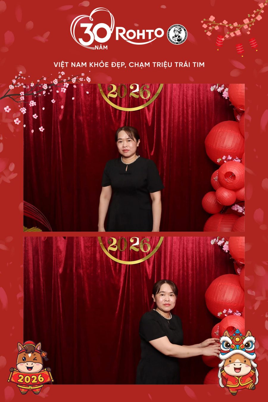 Rohto Vietnam Year-end Party with Chupbox Photobooth