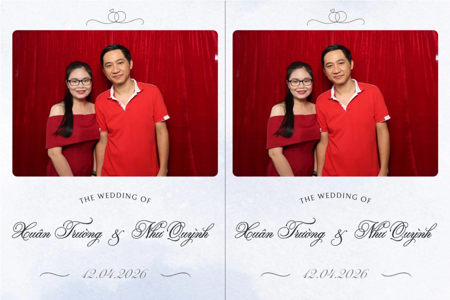 Chupbox Wedding Photobooth for Truong & Quynh at Luxury Palace