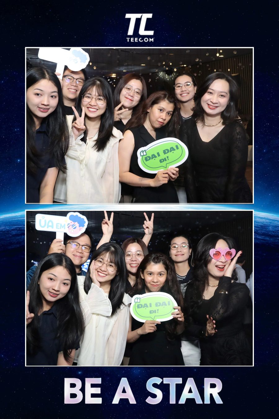 Chupbox Photobooth for Year-end party 2026 of Teecom at Capella Gallery Hall