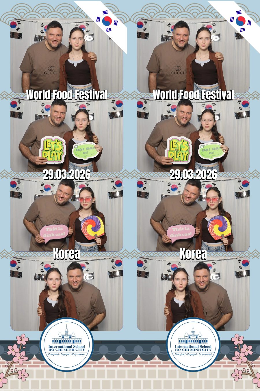 Chupbox Photobooth photos at International School HCMC (ISHCMC)