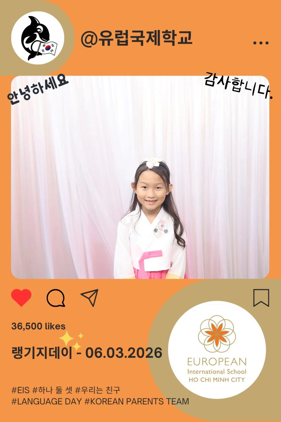 Language Day 2026 at European International School (EIS) in Ho Chi Minh City