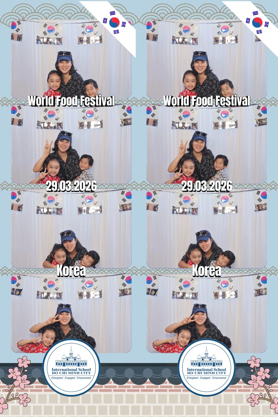 Chupbox Photobooth photos at International School HCMC (ISHCMC)