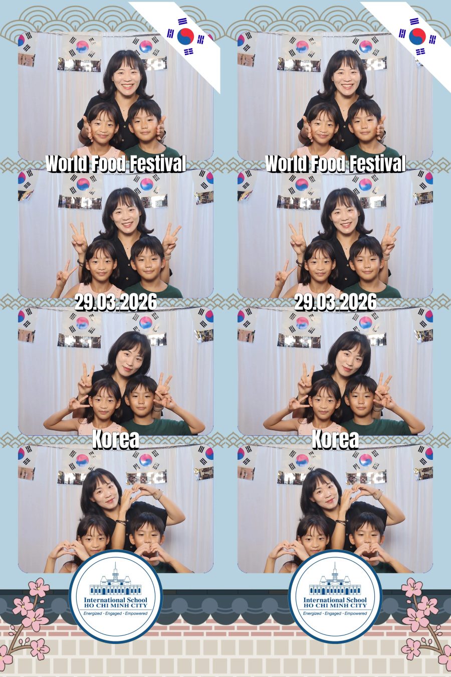 Chupbox Photobooth photos at International School HCMC (ISHCMC)