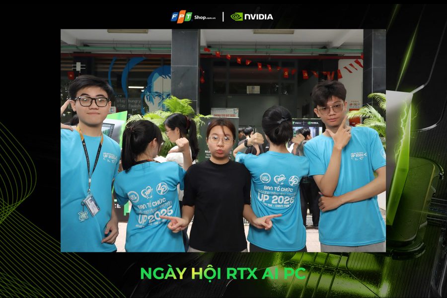 Chupbox Photobooth activity for Nvidia Promotion at University of Economics and Law
