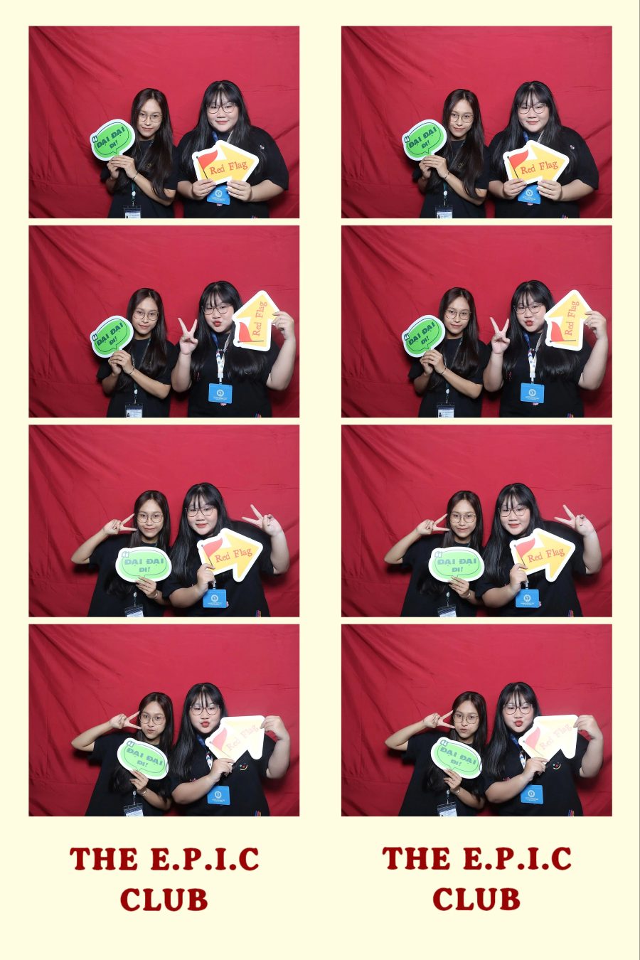 Chupbox Photobooth photo at The EPIC Club of HCMC University of Law