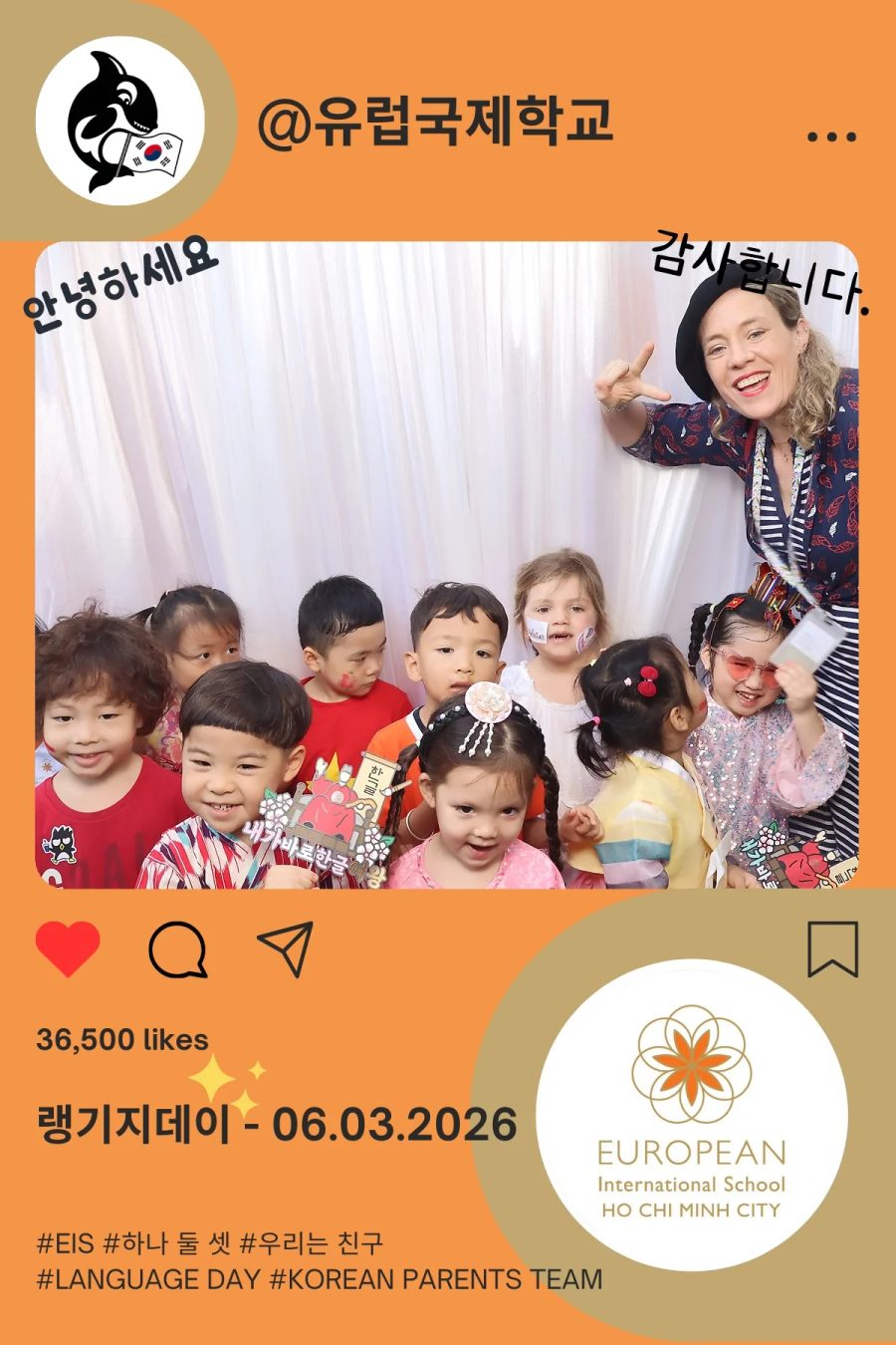 Language Day 2026 at European International School (EIS) in Ho Chi Minh City