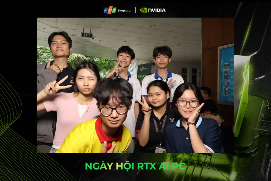 Chupbox Photobooth activity for Nvidia Promotion at University of Information Technology