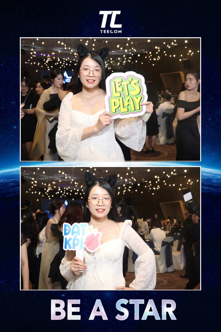 Chupbox Photobooth for Year-end party 2026 of Teecom at Capella Gallery Hall