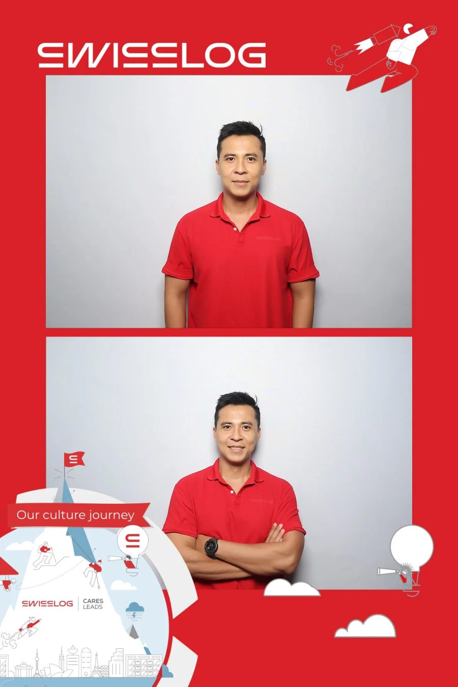 Chupbox Photobooth for Swisslog Year-end Party 2026 by Kuka Vietnam