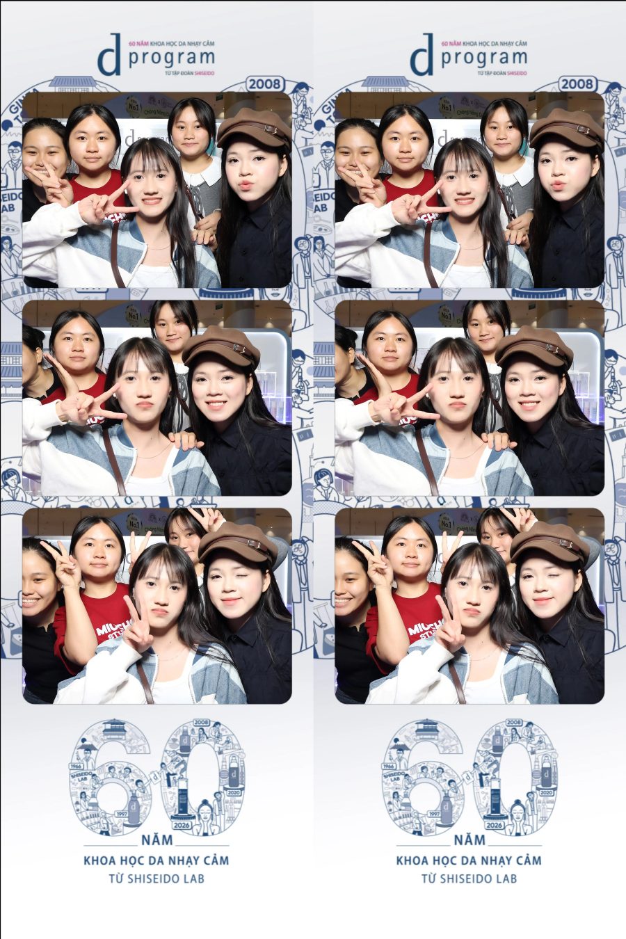 D program by Shiseido 60th Anniversary Promotion at Aeon Mall Tân Phú