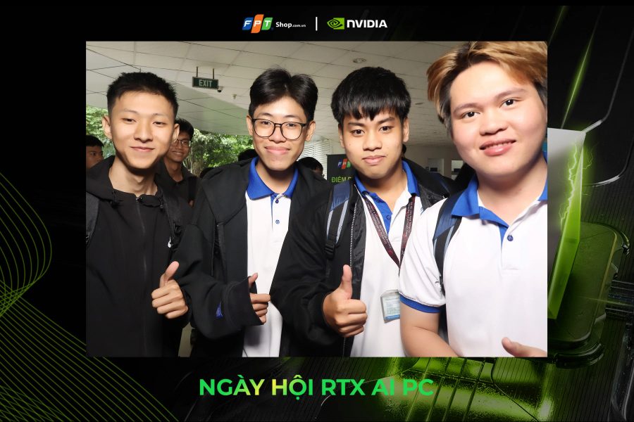 Chupbox Photobooth activity for Nvidia Promotion at University of Information Technology