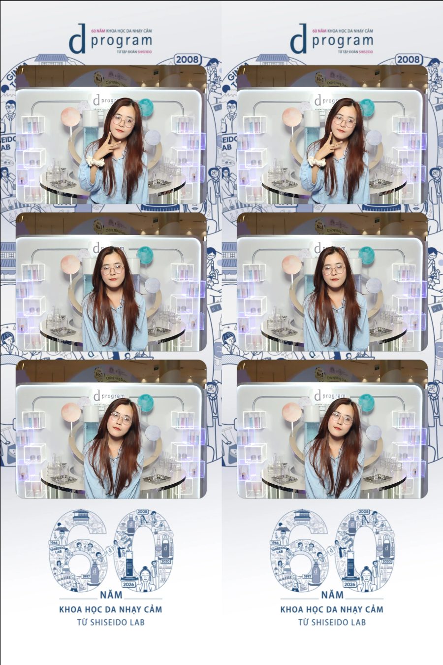 D program by Shiseido 60th Anniversary Promotion at Aeon Mall Tân Phú