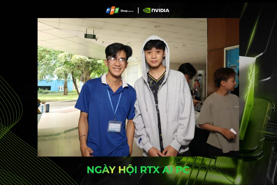 Chupbox Photobooth activity for Nvidia Promotion at University of Information Technology