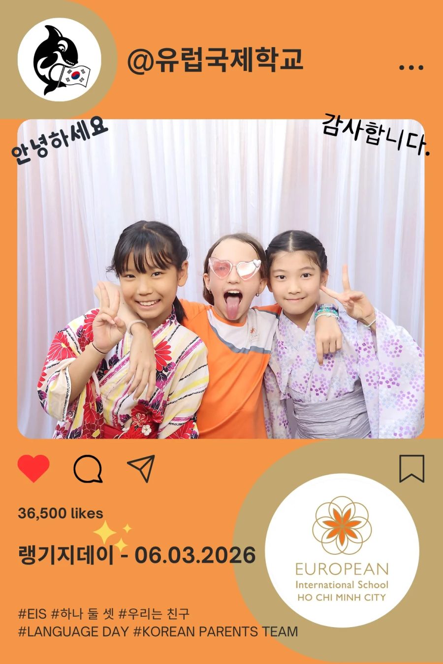 Language Day 2026 at European International School (EIS) in Ho Chi Minh City