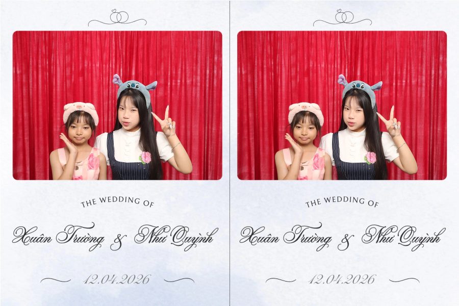 Chupbox Wedding Photobooth for Truong & Quynh at Luxury Palace