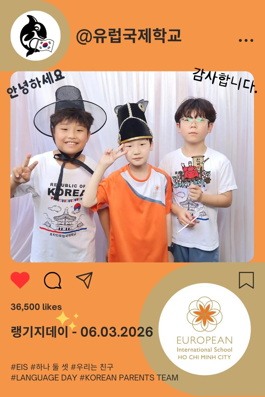 Language Day 2026 at European International School (EIS) in Ho Chi Minh City