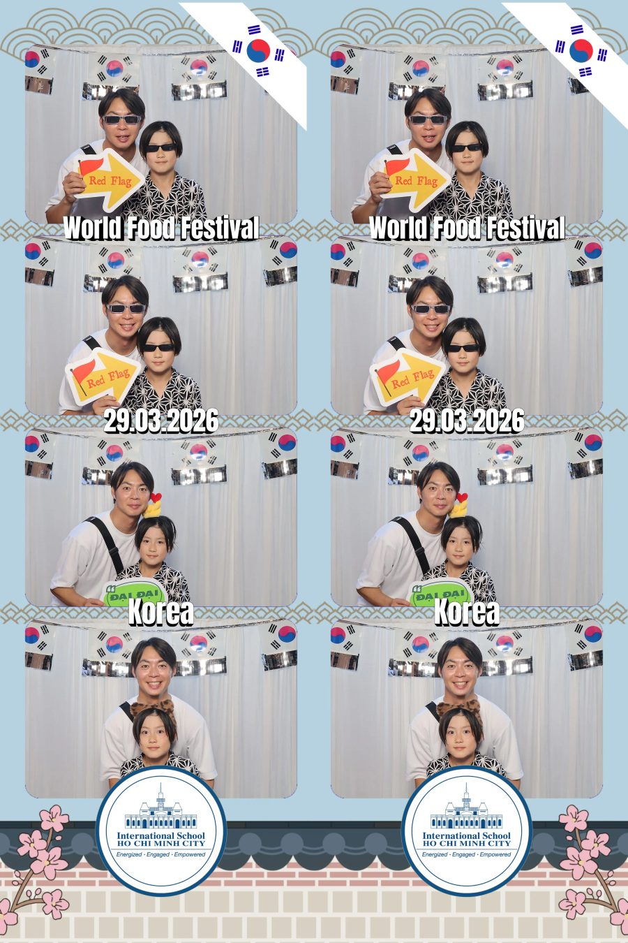 Chupbox Photobooth photos at International School HCMC (ISHCMC)