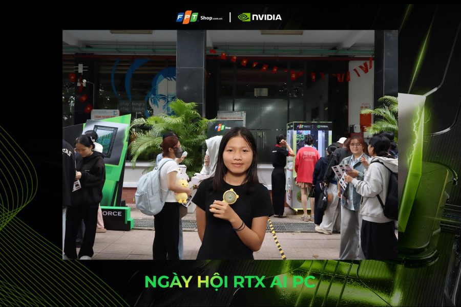 Chupbox Photobooth activity for Nvidia Promotion at University of Economics and Law