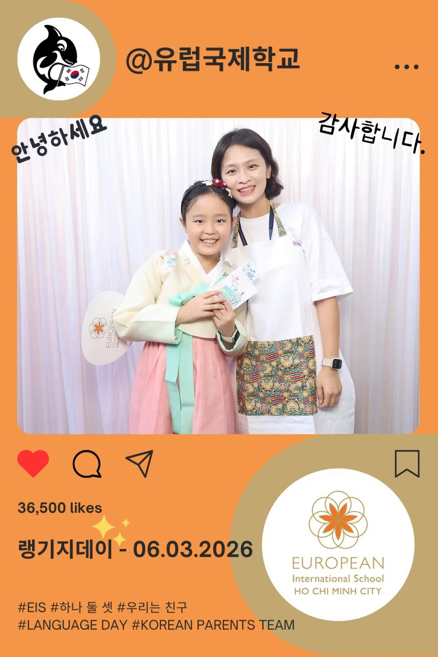 Language Day 2026 at European International School (EIS) in Ho Chi Minh City