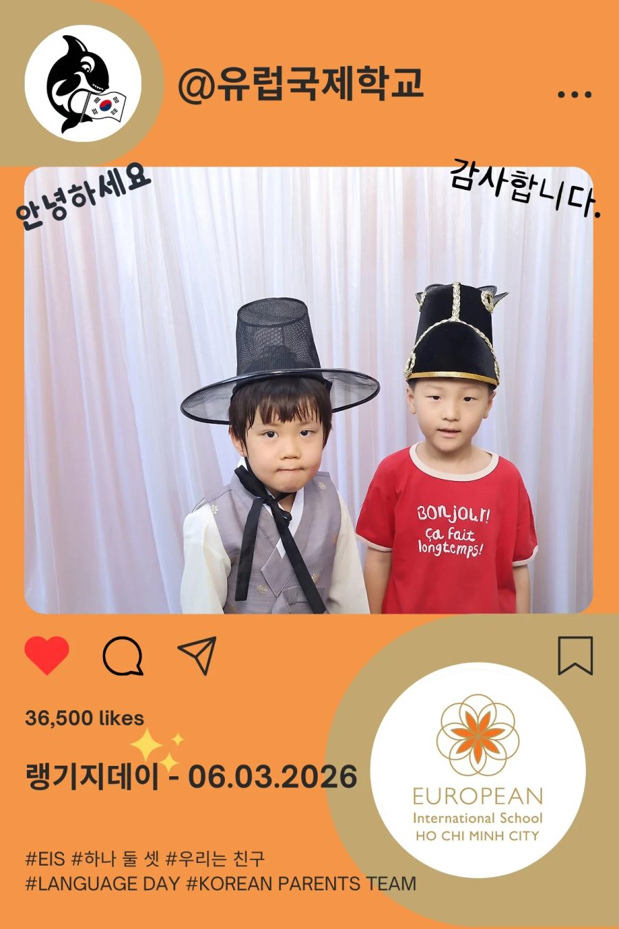 Language Day 2026 at European International School (EIS) in Ho Chi Minh City