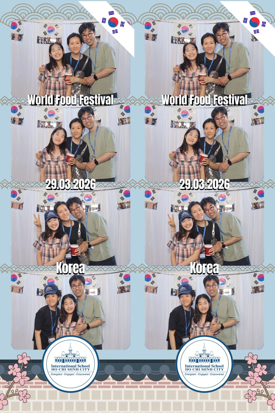 Chupbox Photobooth photos at International School HCMC (ISHCMC)