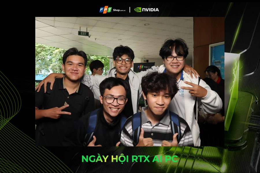 Chupbox Photobooth activity for Nvidia Promotion at University of Information Technology
