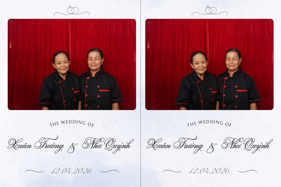 Chupbox Wedding Photobooth for Truong & Quynh at Luxury Palace