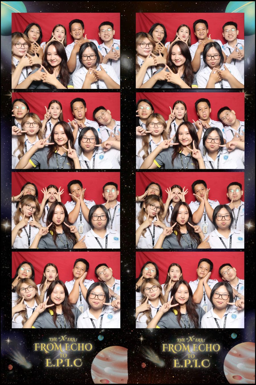 Chupbox Photobooth photo at The EPIC Club of HCMC University of Law