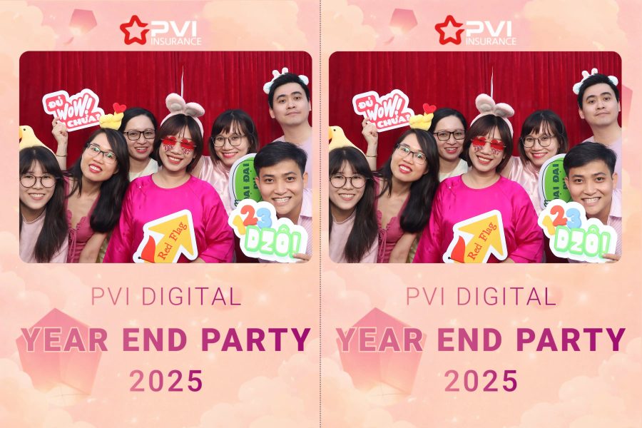 Chupbox Photobooth at LAGARDEN for PVI Year-end party