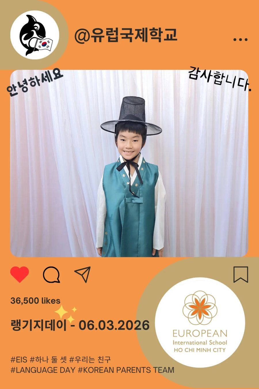 Language Day 2026 at European International School (EIS) in Ho Chi Minh City