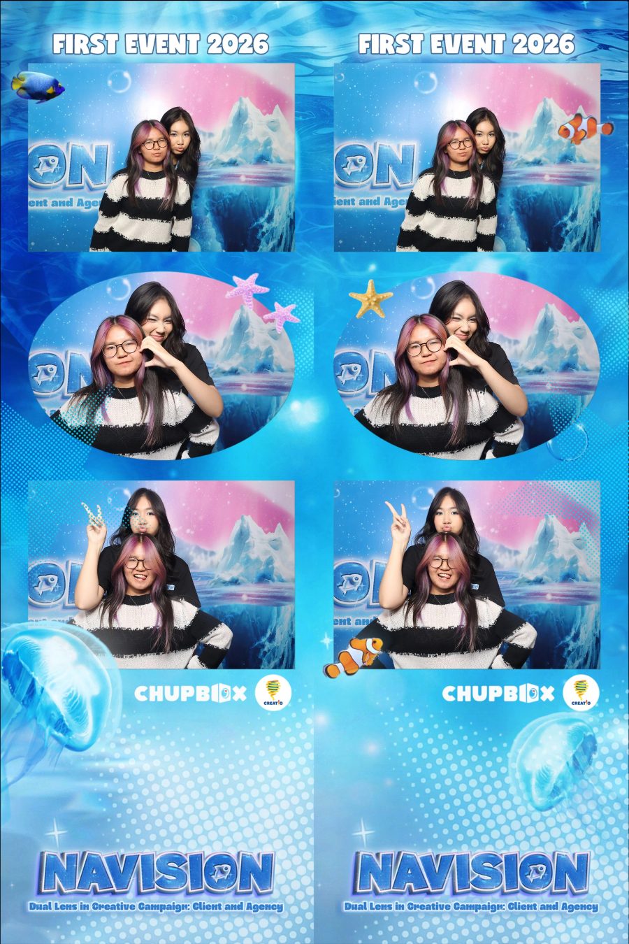 Chupbox Photobooth Photo at FIRST EVENT 2026 of Marketing Club Creatio