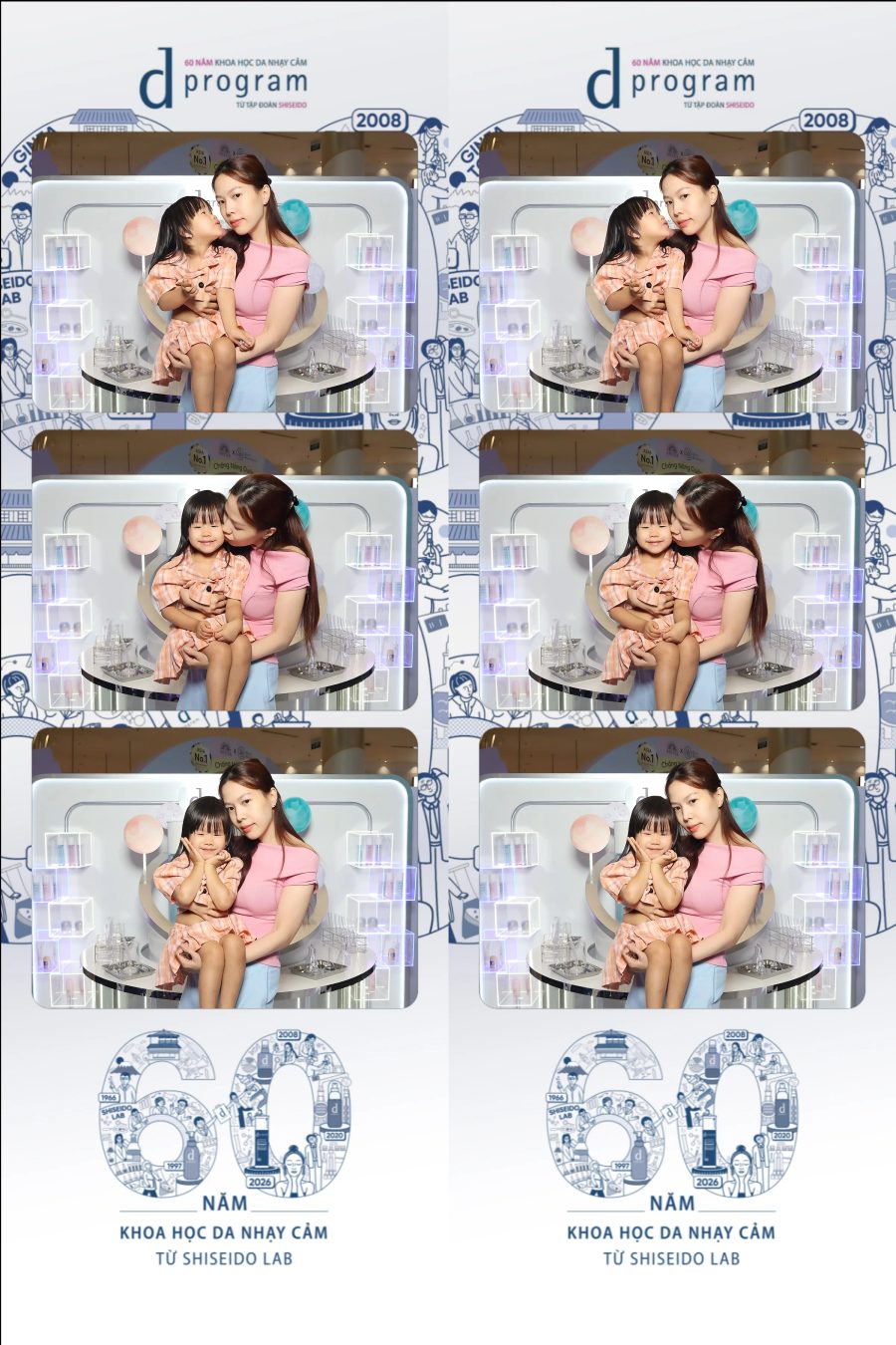 D program by Shiseido 60th Anniversary Promotion at Aeon Mall Tân Phú