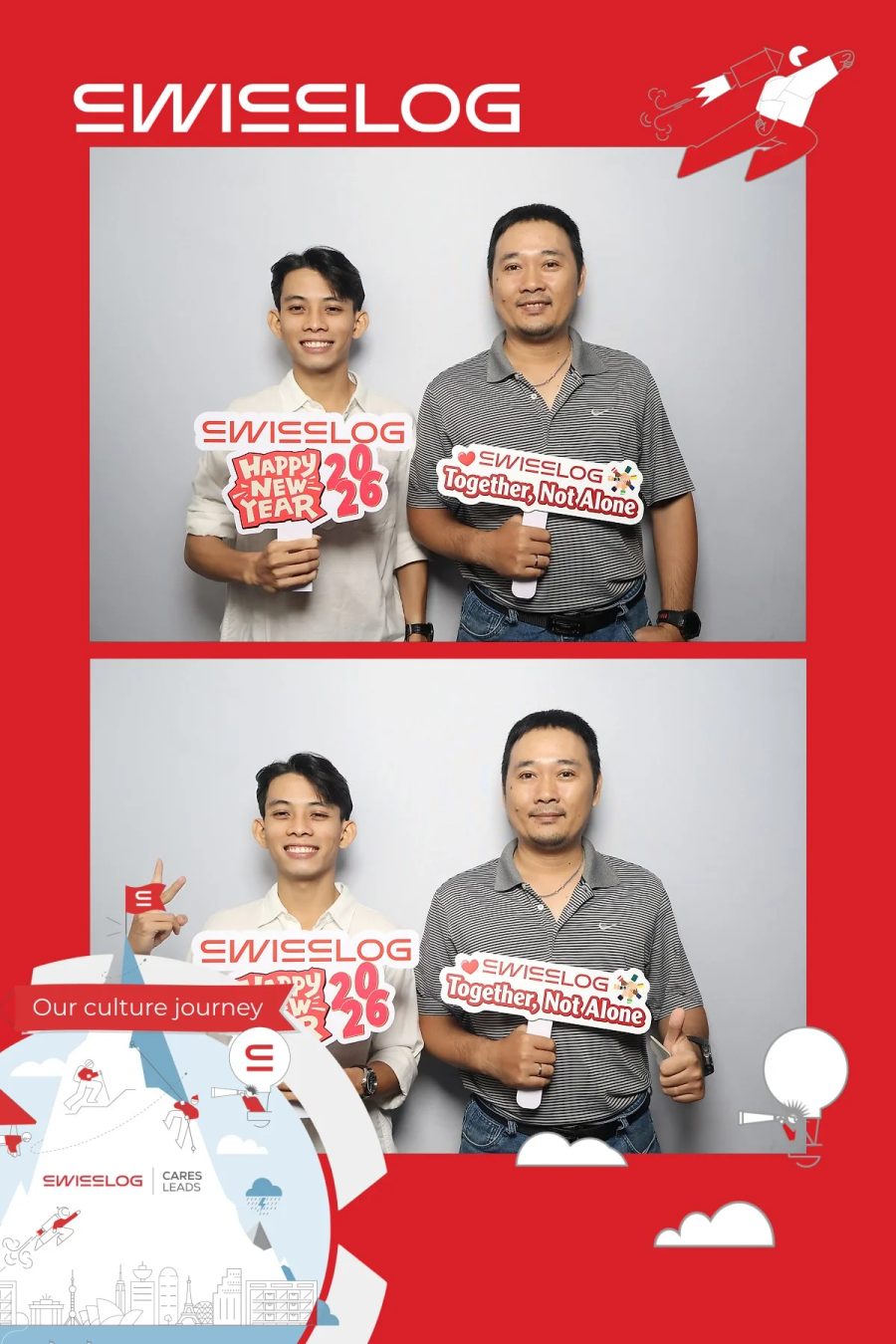 Chupbox Photobooth for Swisslog Year-end Party 2026 by Kuka Vietnam