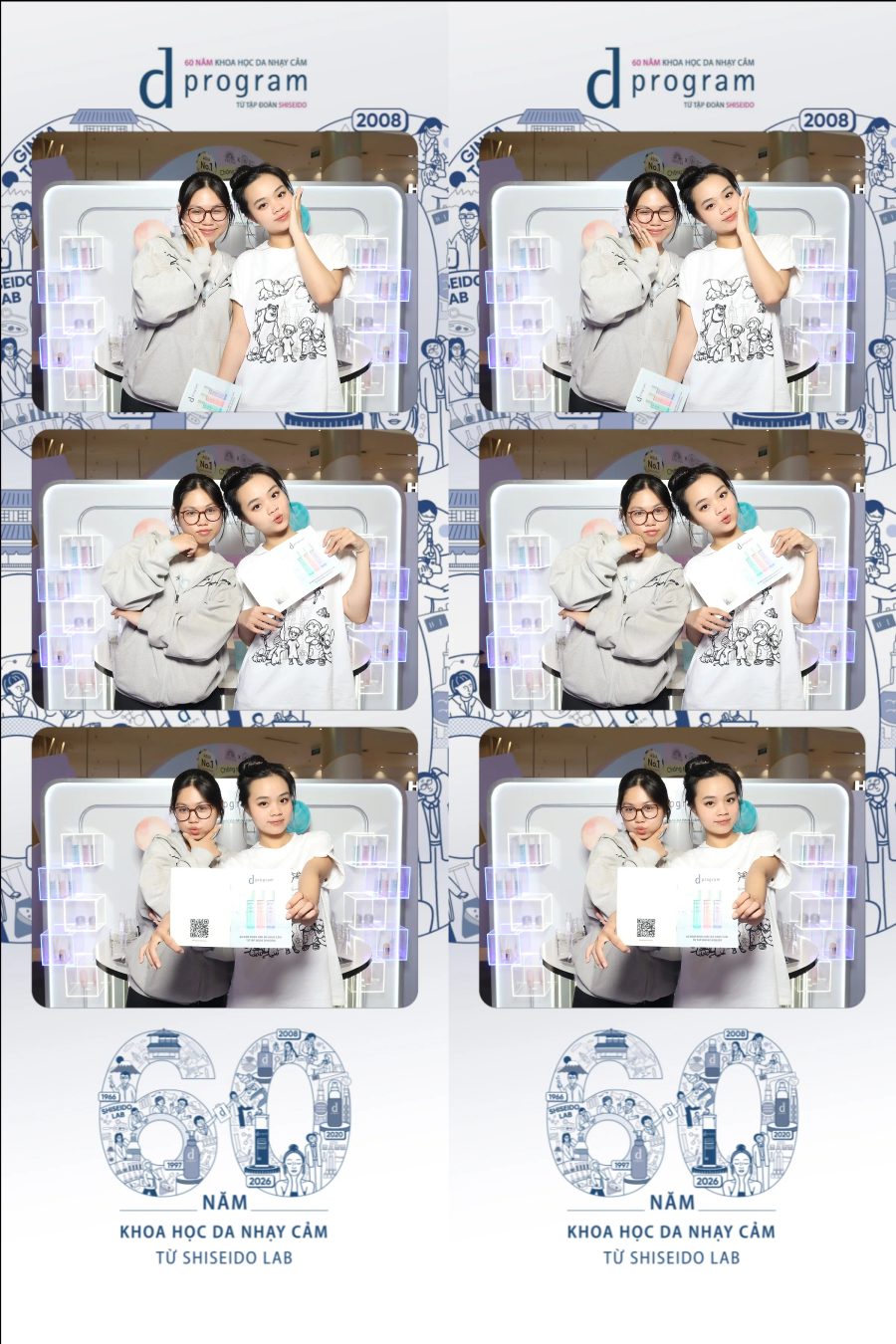 D program by Shiseido 60th Anniversary Promotion at Aeon Mall Tân Phú