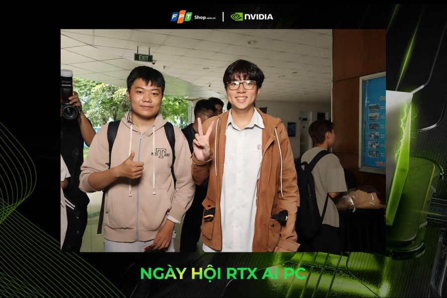 Chupbox Photobooth activity for Nvidia Promotion at University of Information Technology
