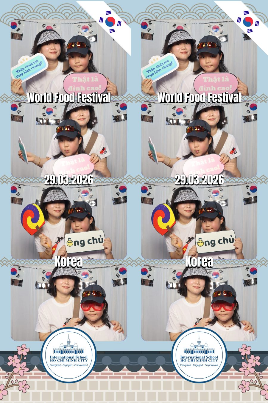 Chupbox Photobooth photos at International School HCMC (ISHCMC)