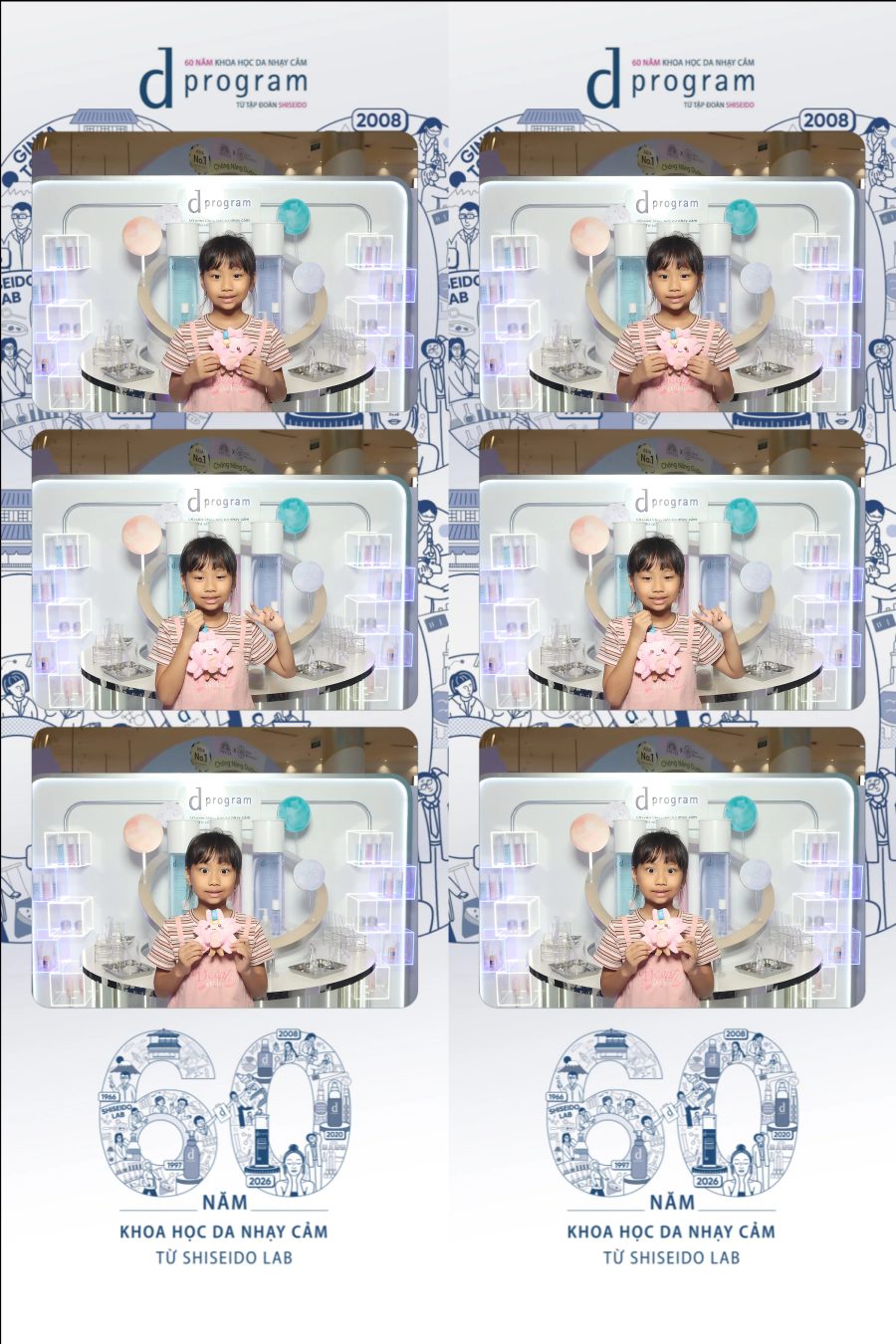 D program by Shiseido 60th Anniversary Promotion at Aeon Mall Tân Phú