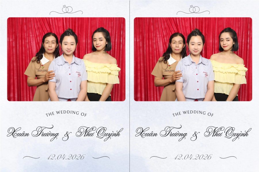 Chupbox Wedding Photobooth for Truong & Quynh at Luxury Palace