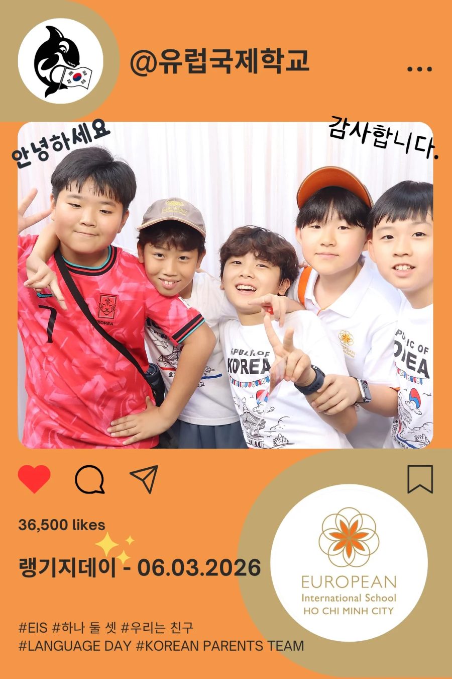 Language Day 2026 at European International School (EIS) in Ho Chi Minh City