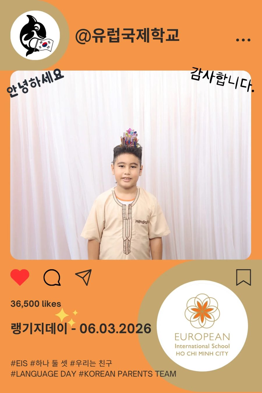 Language Day 2026 at European International School (EIS) in Ho Chi Minh City