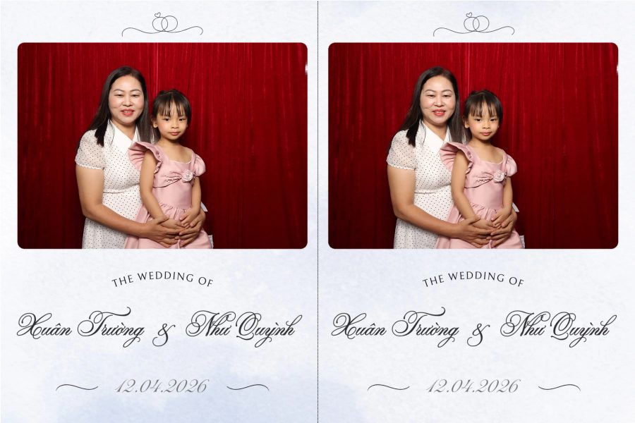 Chupbox Wedding Photobooth for Truong & Quynh at Luxury Palace