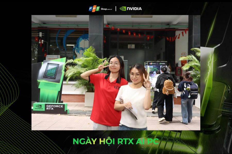 Chupbox Photobooth activity for Nvidia Promotion at University of Economics and Law
