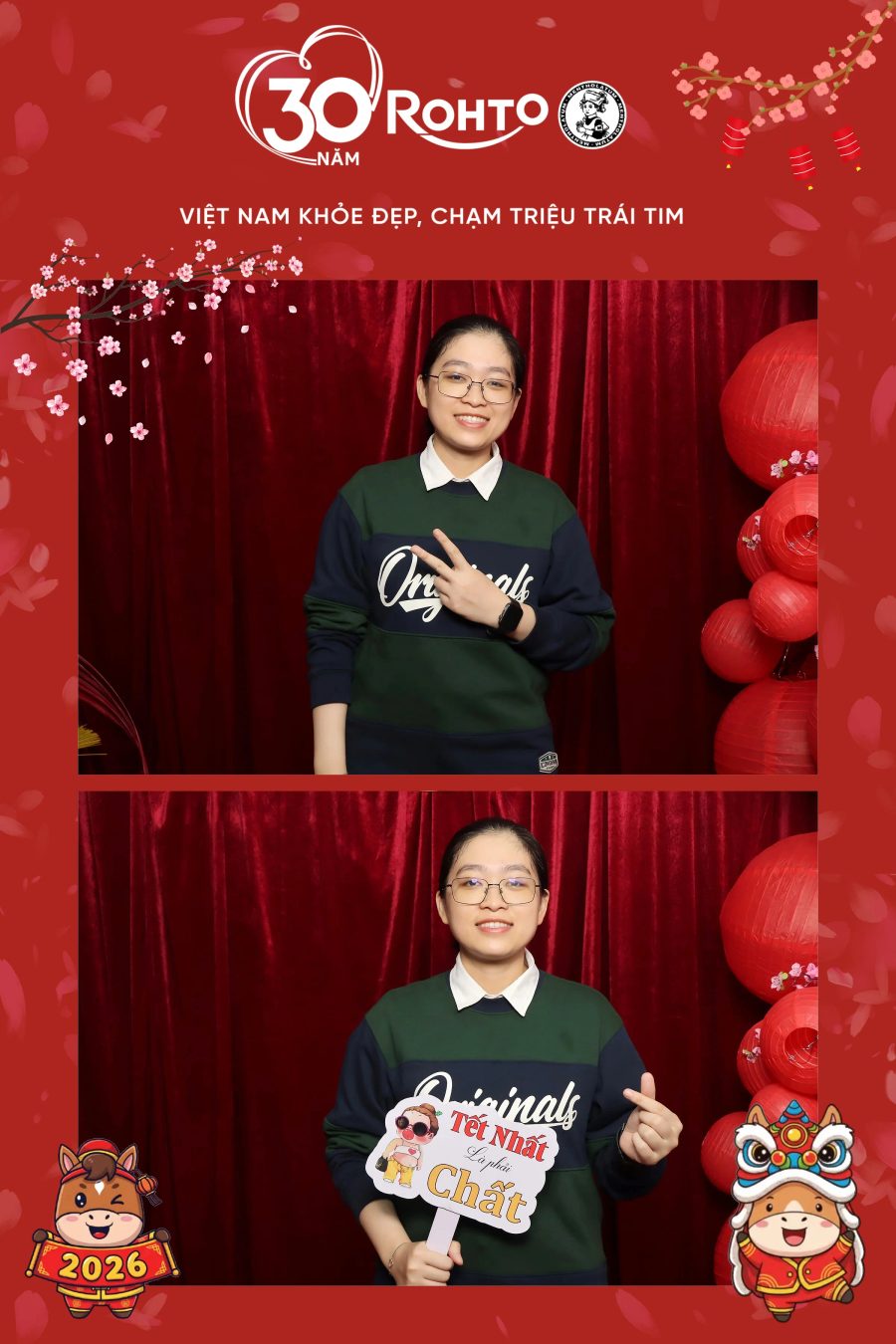 Rohto Vietnam Year-end Party with Chupbox Photobooth